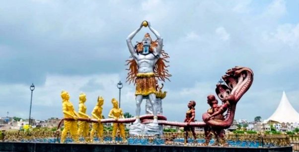 Mahakal Lok Ujjain Lord Shiva statue Madhya Pradesh