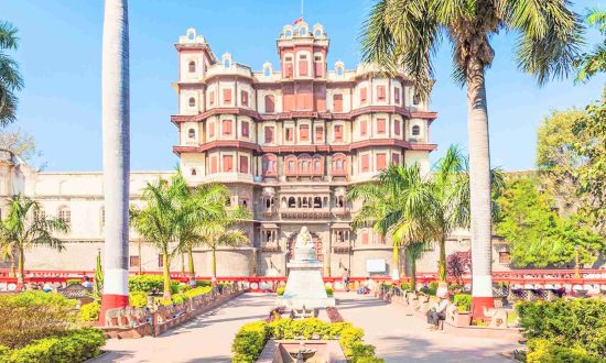 Indore Rajwada front view